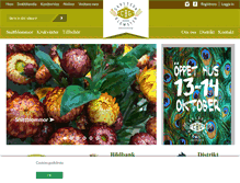 Tablet Screenshot of blomstergrossisten.nu